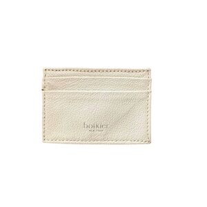 Botkier NWOT Genuine leather card holder in stone
